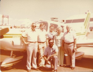 NAPP 1978 July convention Santa Fe 04 Mel Hemann, Jack Paisley, Mel's Aunt & Parents, John Herzog  