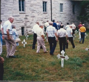 NAPP 1988 July Convention Frankfort, KY 34 Thomas Merton grave    