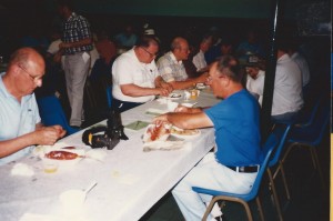 NAPP 1989 July Convention Bedford, MA 31 Dinner in St Mary Church Hall          